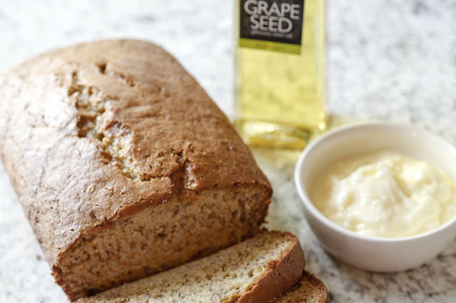 Banana Bread With Whipped Brown Butter Butter
