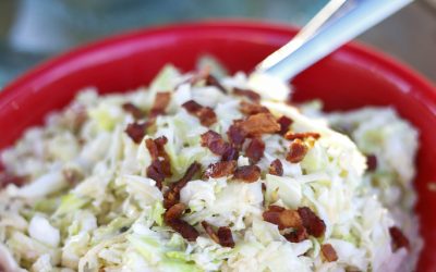 Apple Coleslaw With A Creamy Citrus Dressing