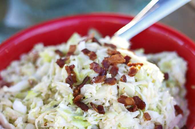 Apple Coleslaw With A Creamy Citrus Dressing