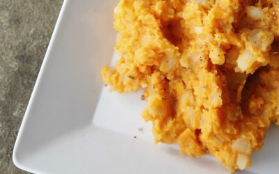 Cumin & Garlic Sweet Potato Mashers