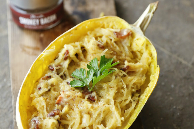 Spaghetti Squash Carbonaro